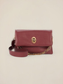 Small genuine leather shoulder bag image number 0