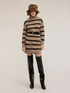 Striped knit dress image number 0