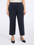 Cropped pants in Milano stitch image number 3