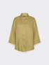Camicia boxy in lino image number 4
