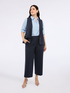 Cropped pants in Milano stitch image number 4