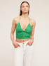 Top brassiere in pizzo sangallo image number 0