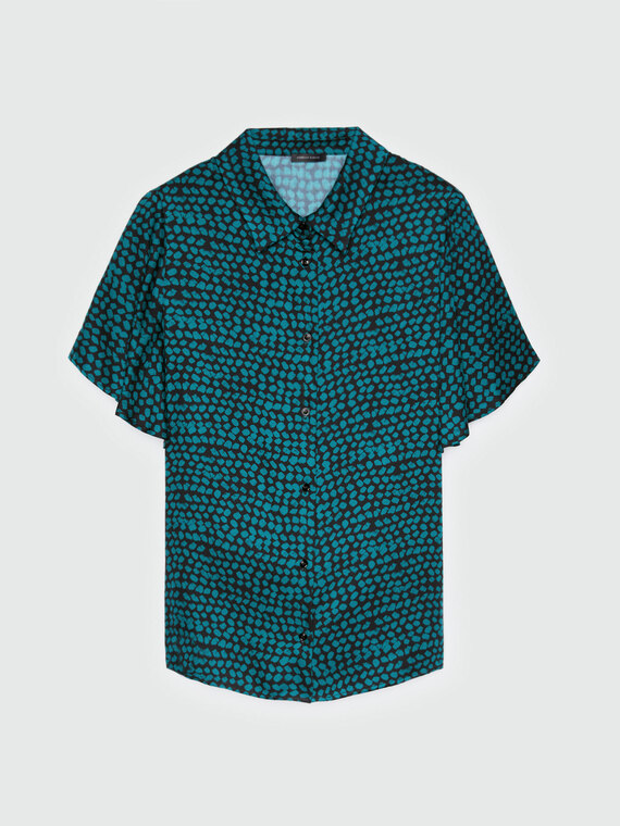 Chemise à imprimé fantaisie
