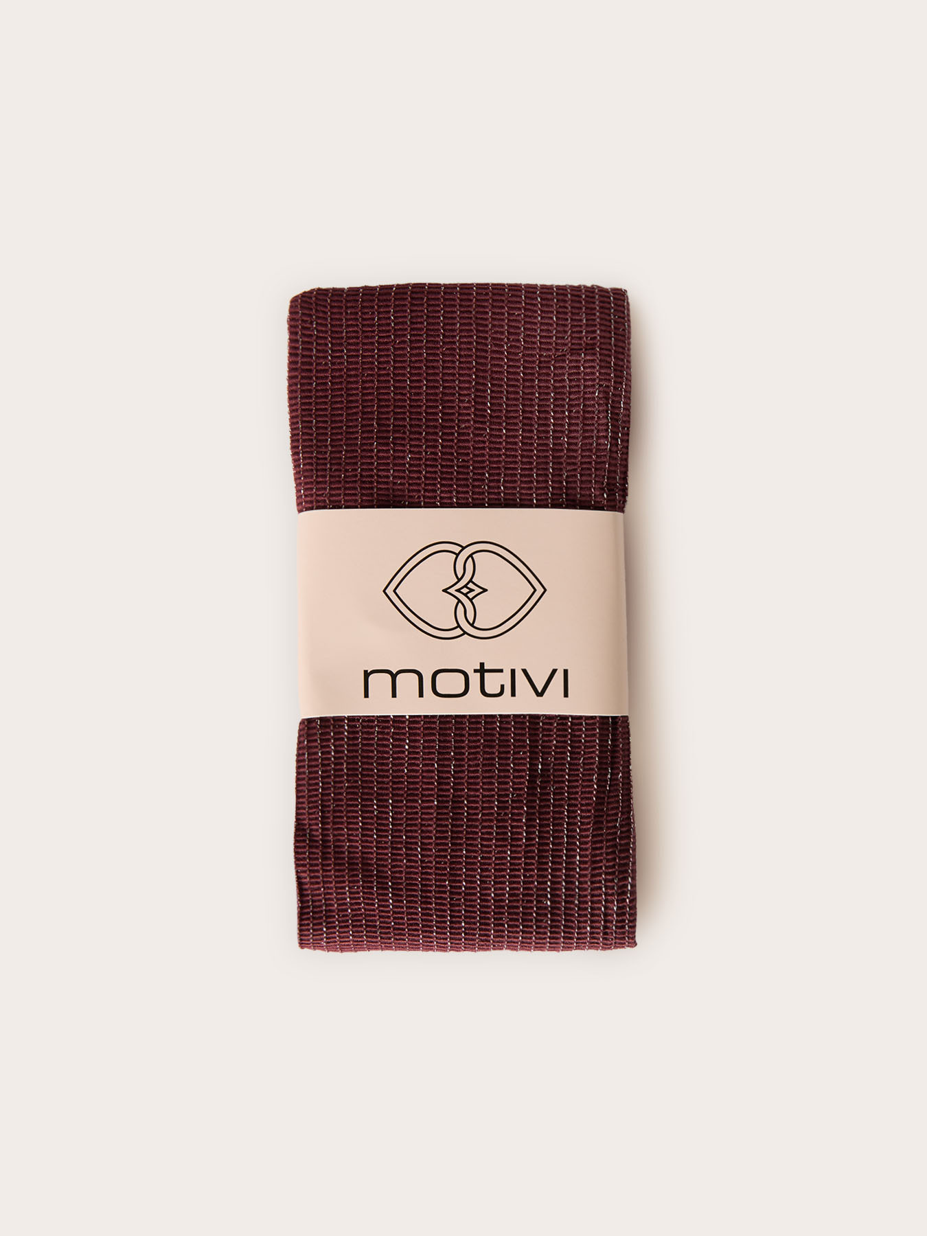 Short ribbed lurex socks image number 1