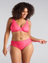 Bikini fucsia stampa foliage image number 2