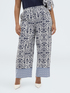 Wide-Leg-Hose aus Viskose image number 2