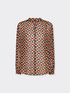 Printed blouse image number 4