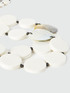 Collar largo con colgantes redondos image number 2