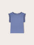 Tricou cu m&acirc;neci cu volane image number 4