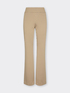 Stretch jacquard trousers image number 4