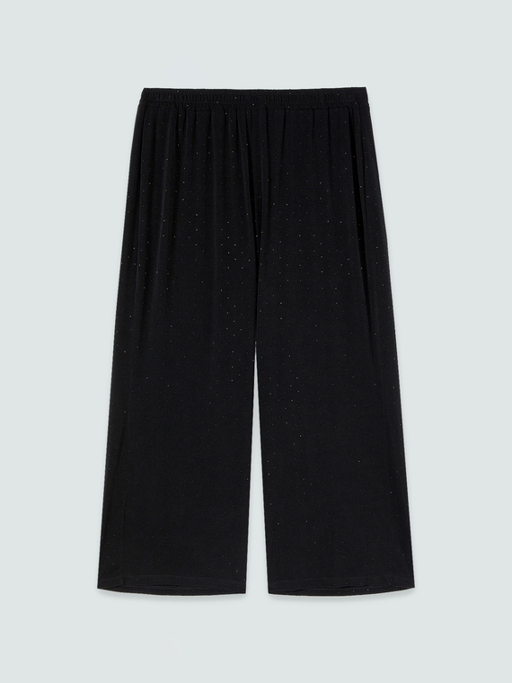 Jerseyhose mit Glanzpunkten