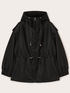Nylon parka with drawstring image number 4