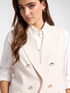 Sleeveless blazer image number 3