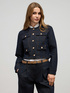 Short denim jacket image number 0