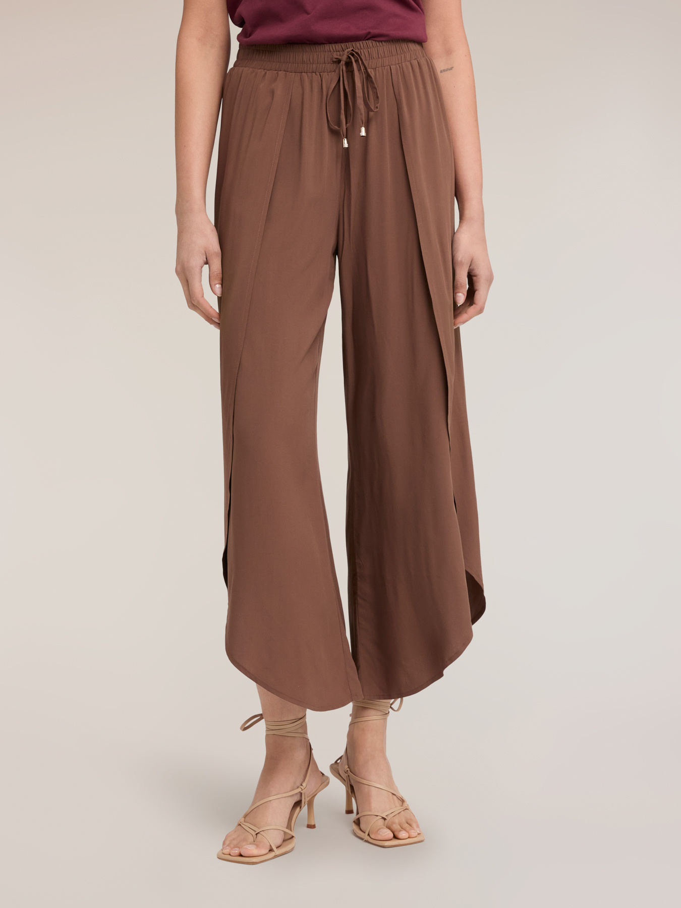 Pantaloni pareo din viscoză image number 0
