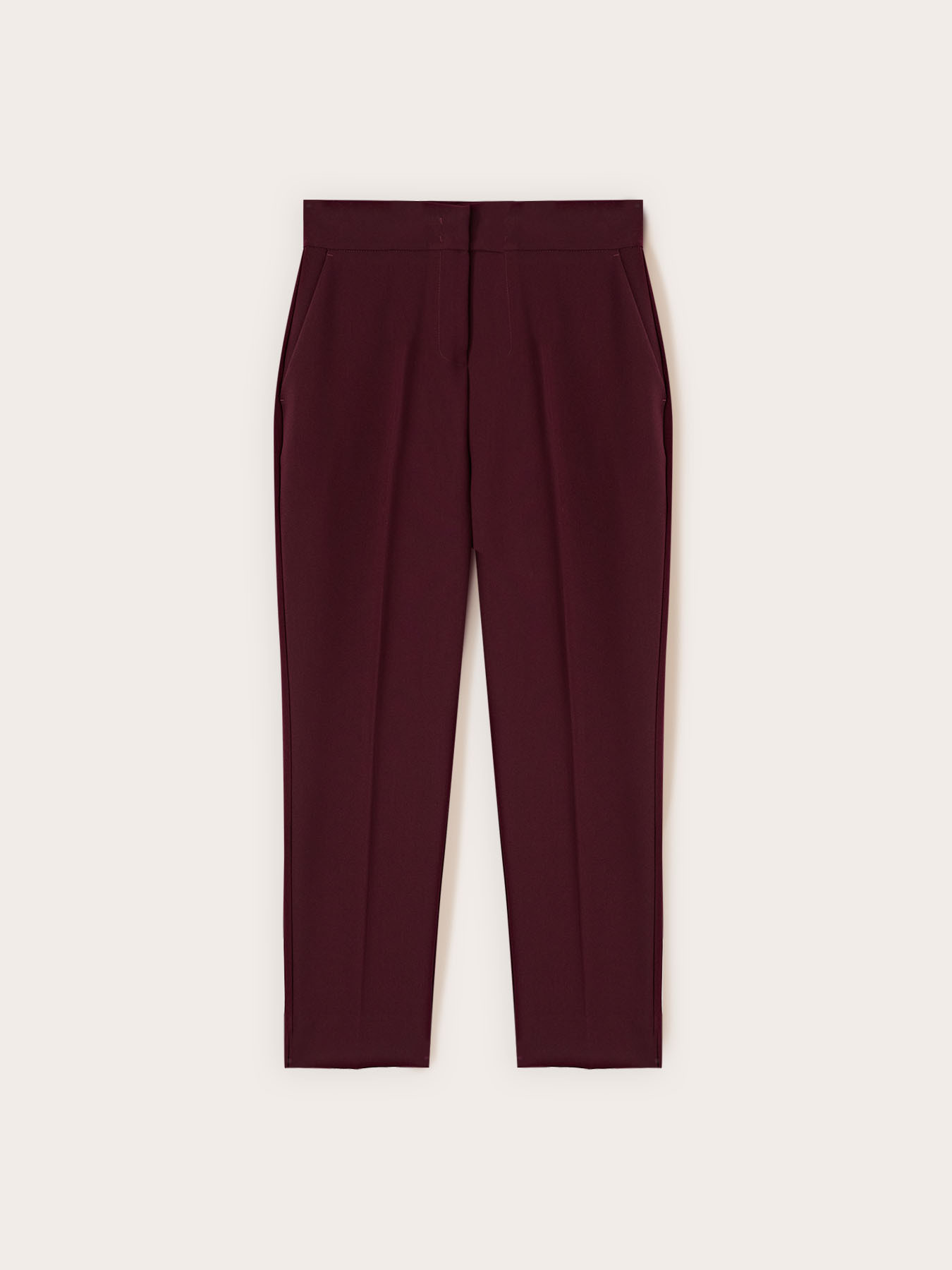 High-waisted carrot pants image number 0