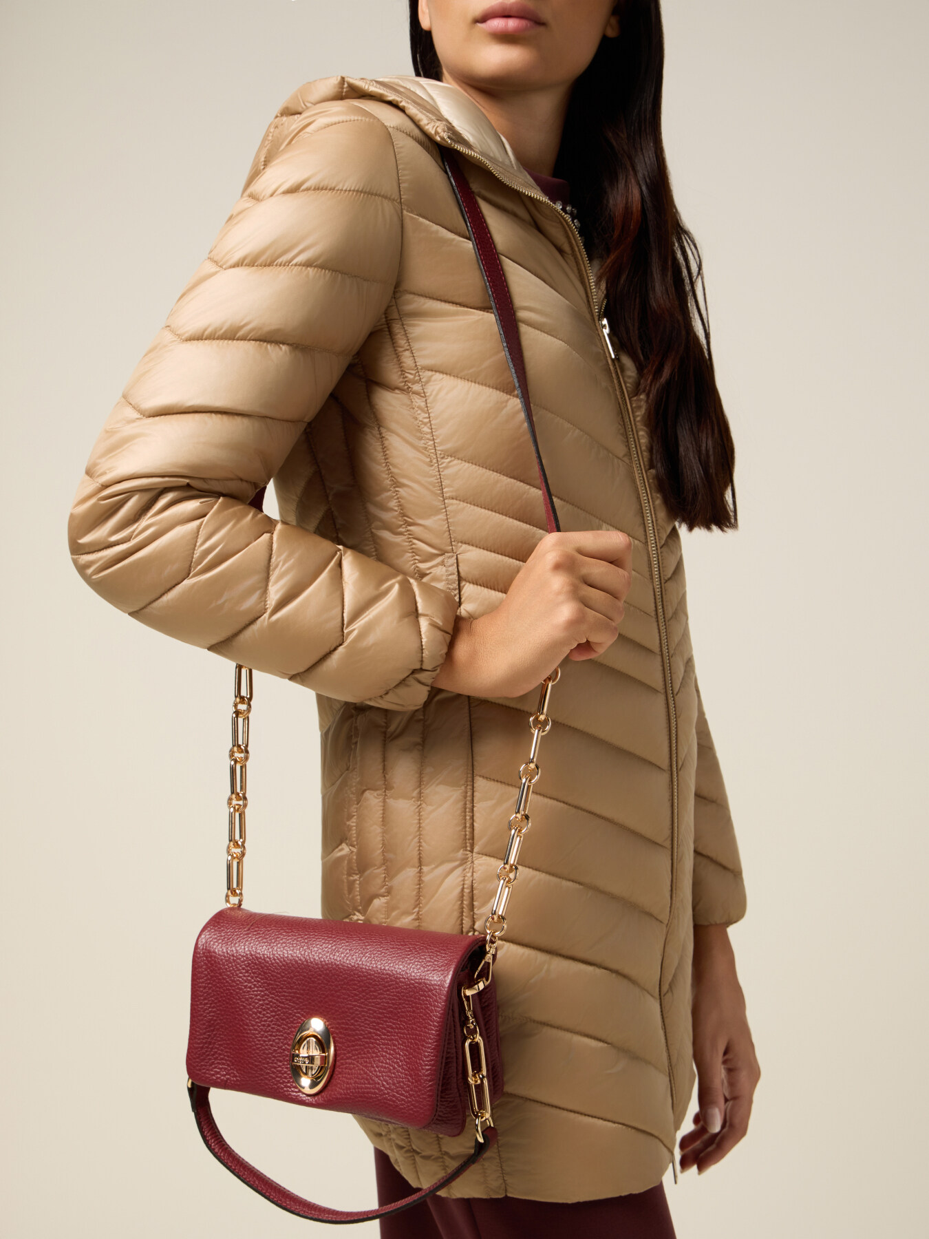 Borsa crossbody Ophelia in vera pelle image number 0