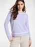 Maglia rigata misto viscosa image number 2