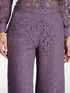 Cropped lace trousers image number 3