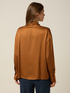 Camicia in raso con profili decorati image number 1