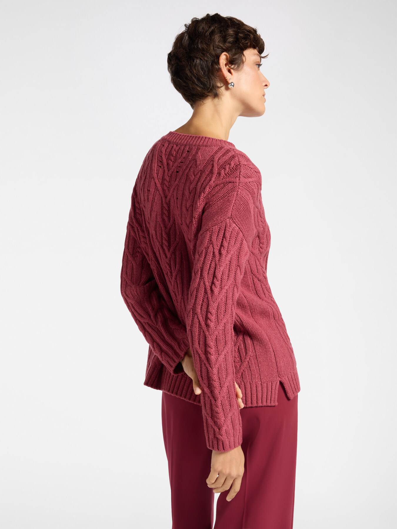 Wollpullover mit Verarbeitung image number 1