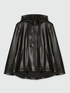Veste en tissu enduit avec capuche image number 4