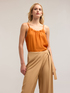 Flowing top with eyelets image number 2