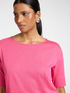 T-shirt in misto lyocell boxy image number 3