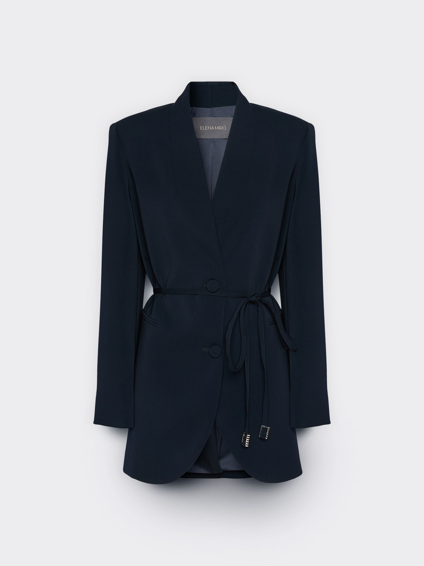 Giacca con cintura image number 4