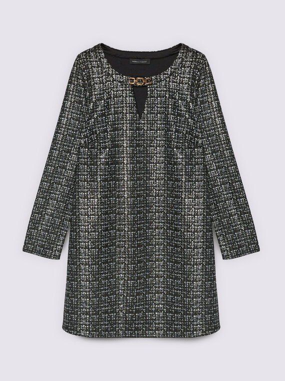 Kurzes A-Linien-Kleid