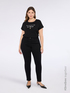 Skinny jeans black wash image number 0