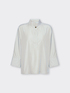Striped boxy blouse image number 4