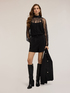 High-neck lace blouse image number 2