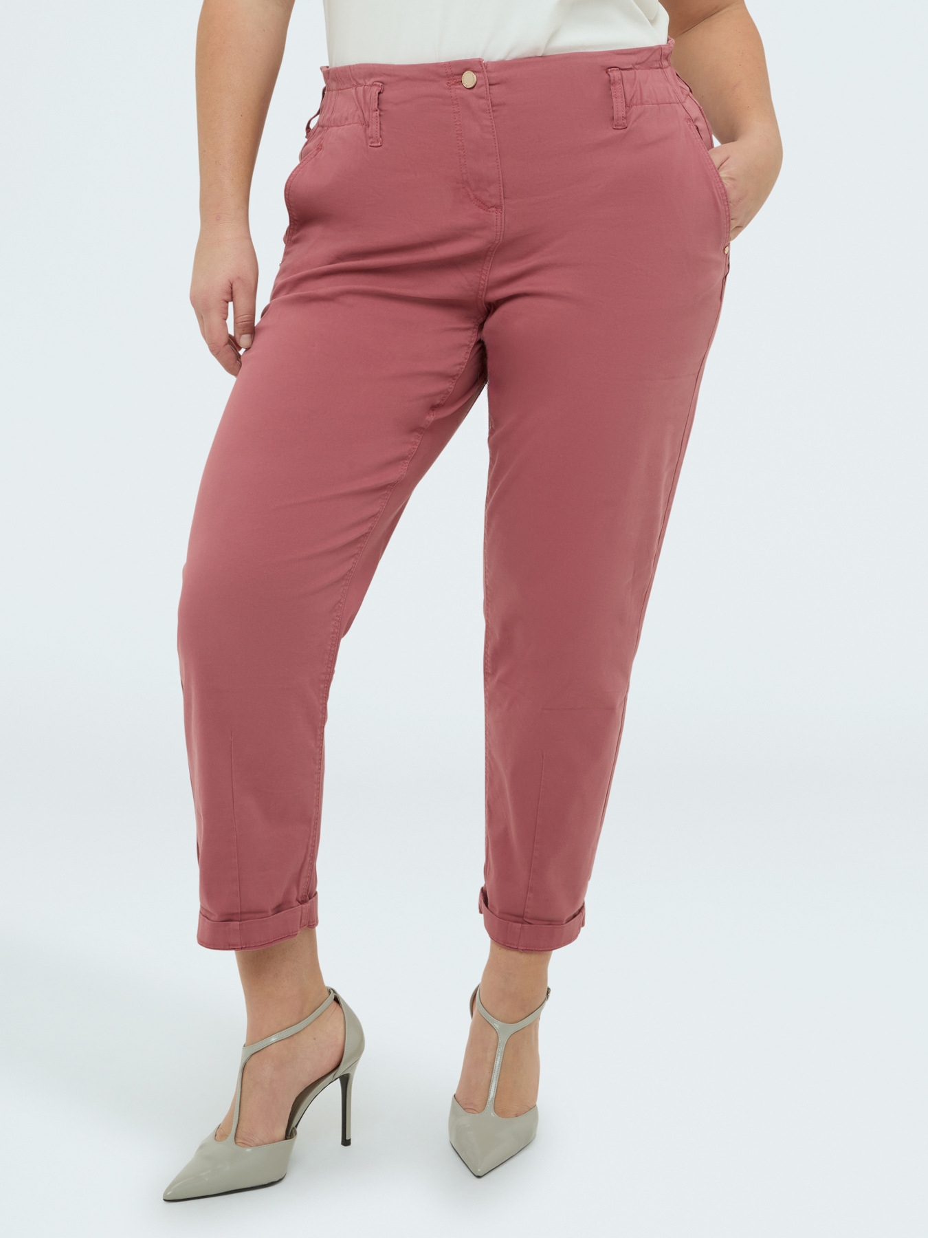 Pantaloni Balloon in cotone image number 0