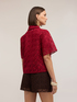 Boxy macram&eacute; lace shirt image number 1