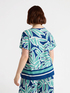 LENZING™ ECOVERO™ viscose print blouse image number 1