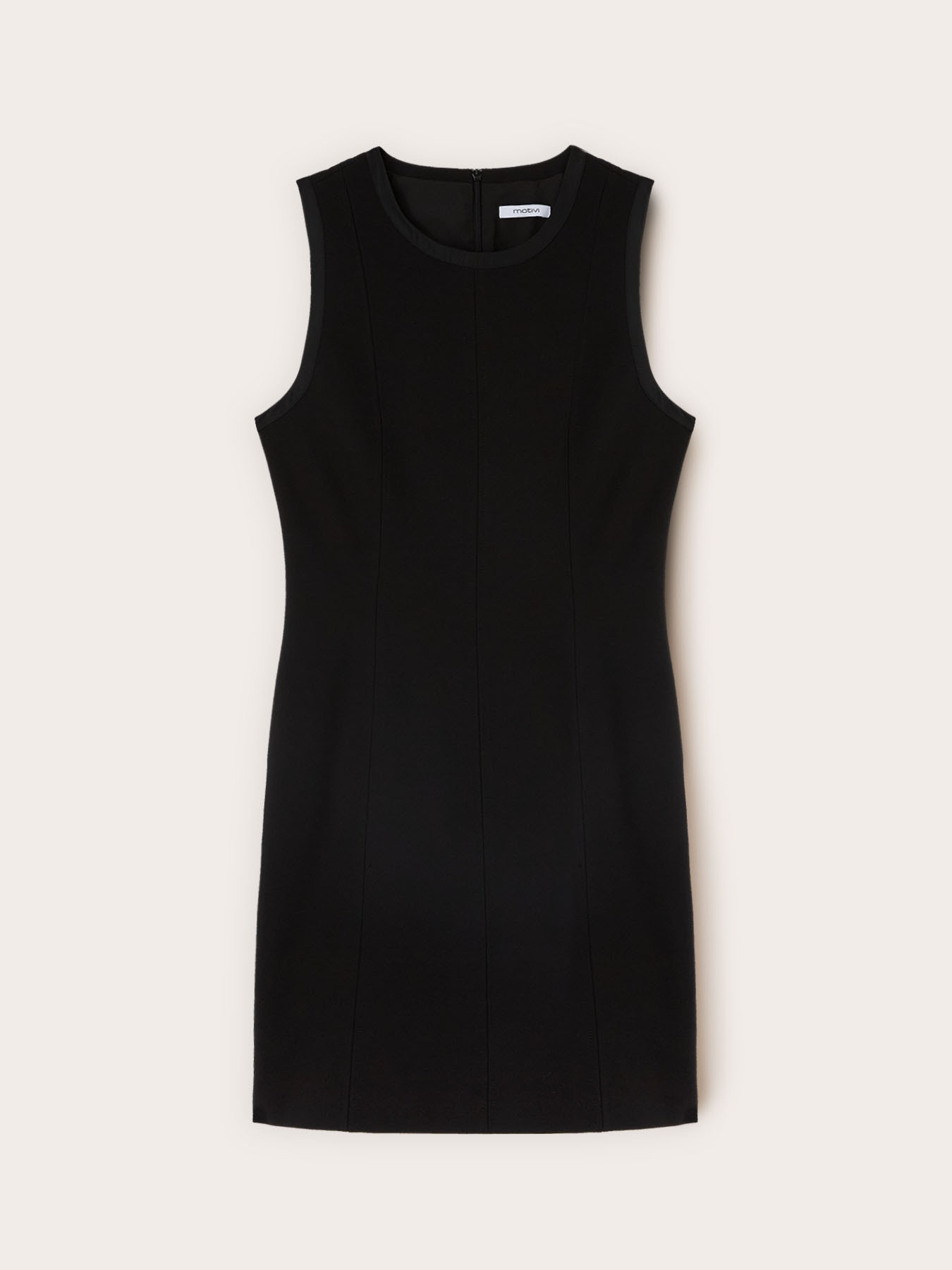 Sheath dress in Milano stitch image number 4