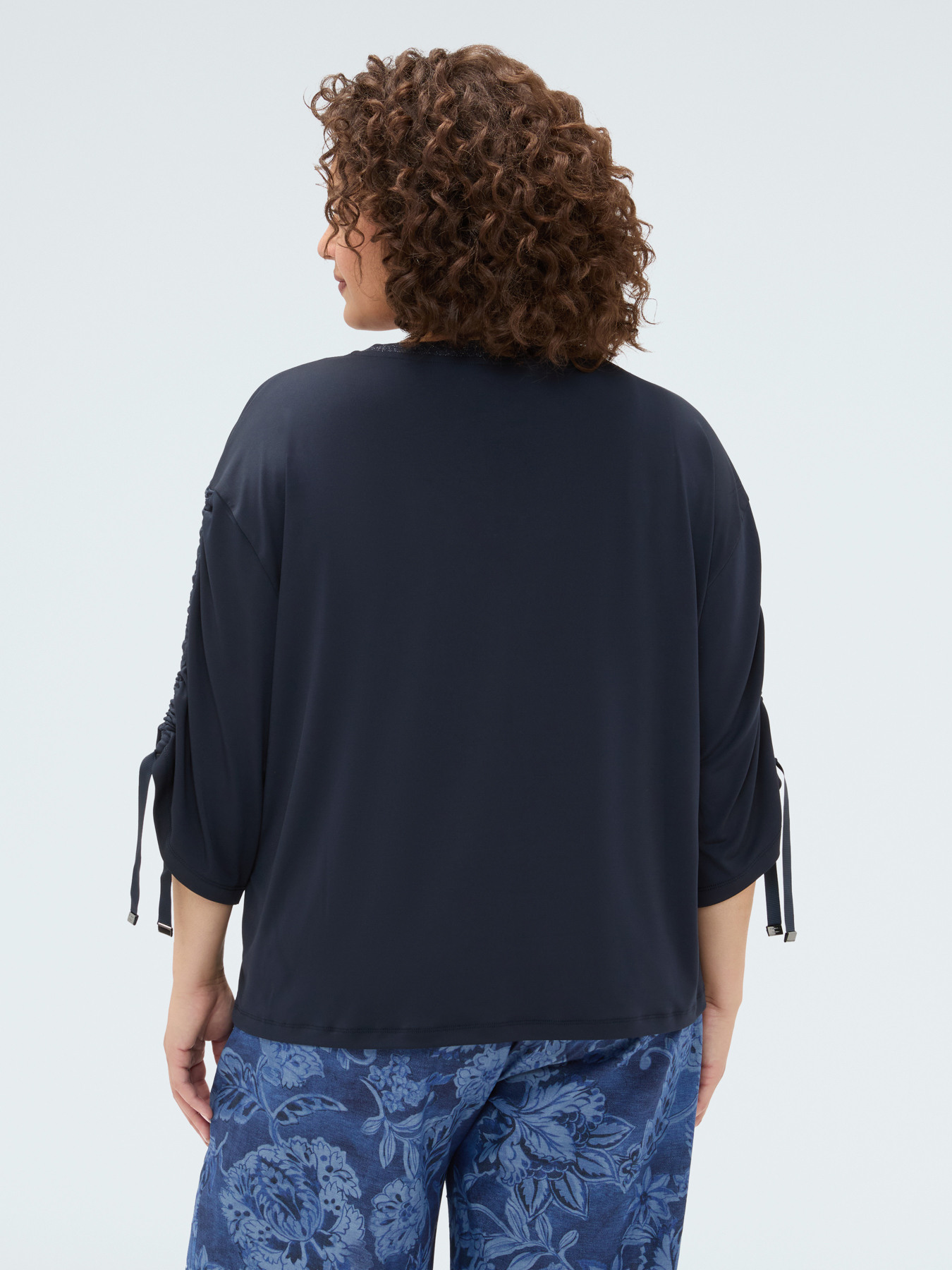 Jersey t-shirt with drawstring image number 1