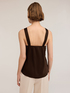 Satin top with cowl neck image number 1