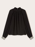 Blouse fluide avec poignets brodés de pierres image number 4