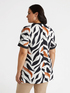 Foliage print blouse image number 2
