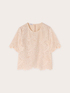 Bluză din organza brodată image number 4