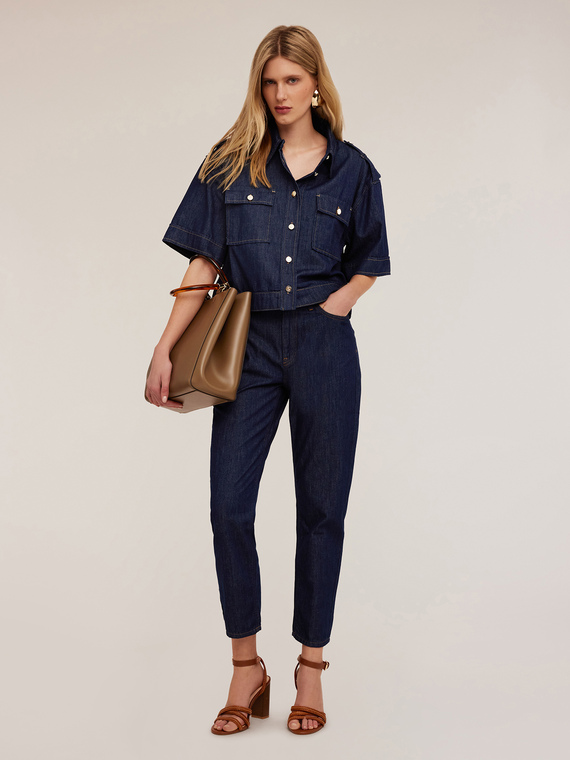 Jean mum fit