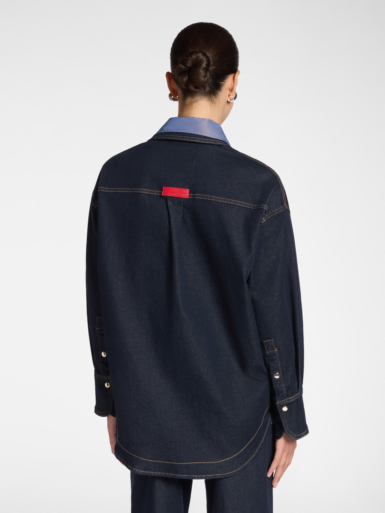 Denim shirt image number 1