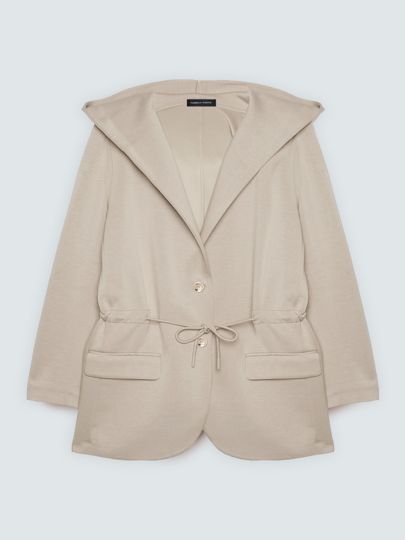 Kapuzenpullover aus Scuba-Material image number 5