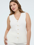 Gilet long en maille image number 3