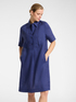 Linen dress with buttons image number 2