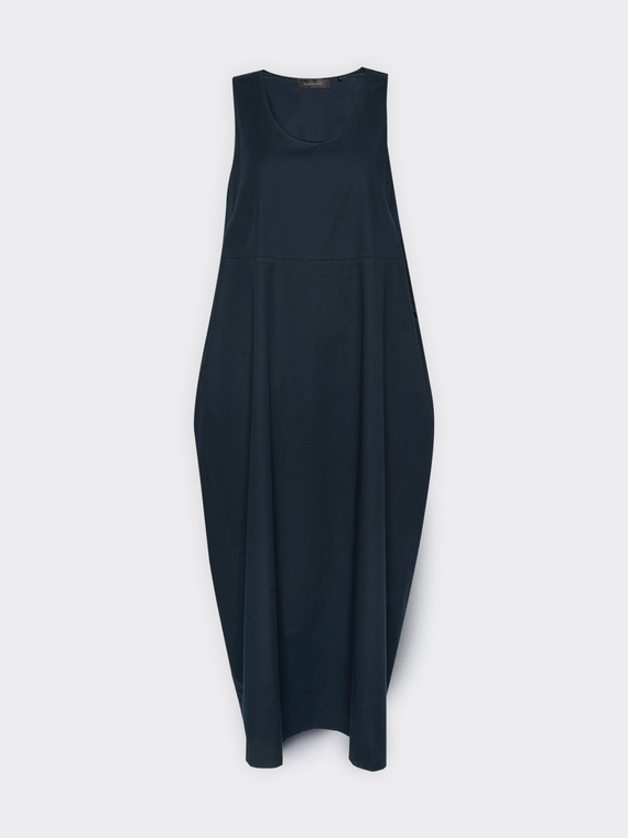 Robe barrel en popeline