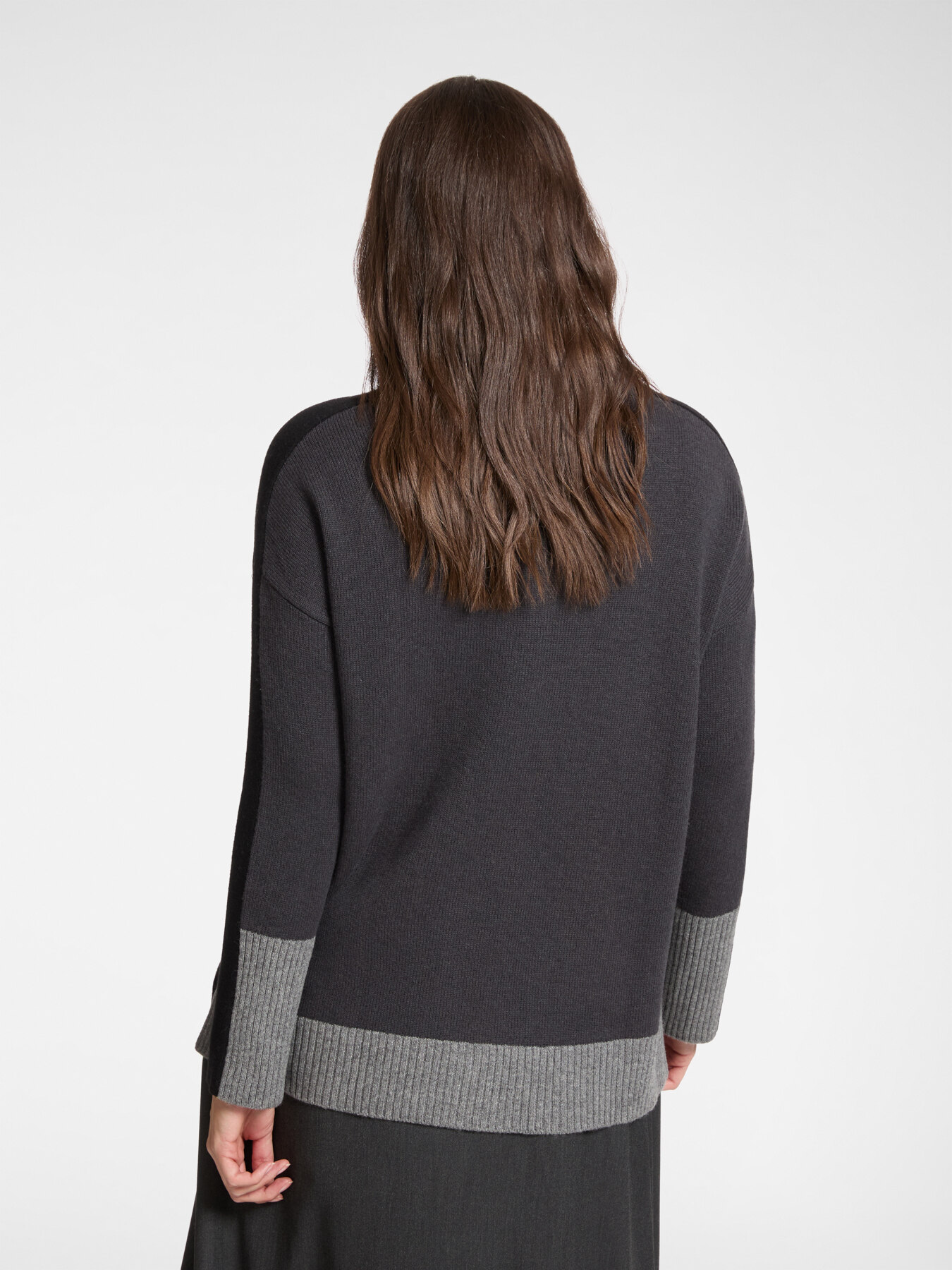 pull en laine &agrave; blocs de couleur image number 1