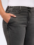 Jeans cropped lavaggio stone washed image number 2